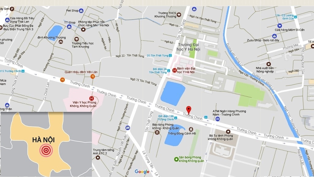 Ha Noi xay duong tren cao anh 2