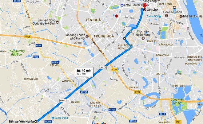 Tàu Cát Linh - Hà Đông ảnh 2 Tau Cat Linh - Ha Dong anh 2