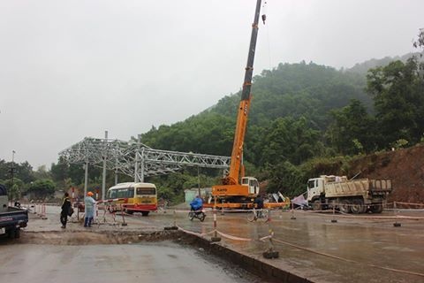 Trạm thu phí Thái Nguyên - Chợ Mới ảnh 1 Tram thu phi Thai Nguyen - Cho Moi anh 1