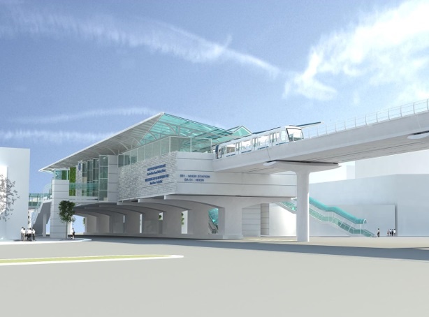 Can canh cac ga tuyen metro Ha Noi anh 3