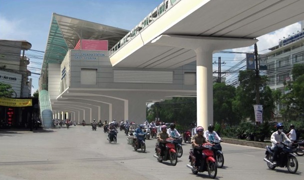 Can canh cac ga tuyen metro Ha Noi anh 8