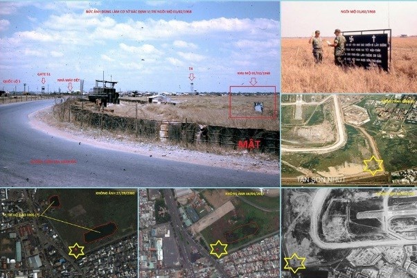 Mộ tập thể ở Tân Sơn Nhất ảnh 1 Mo tap the o Tan Son Nhat anh 1