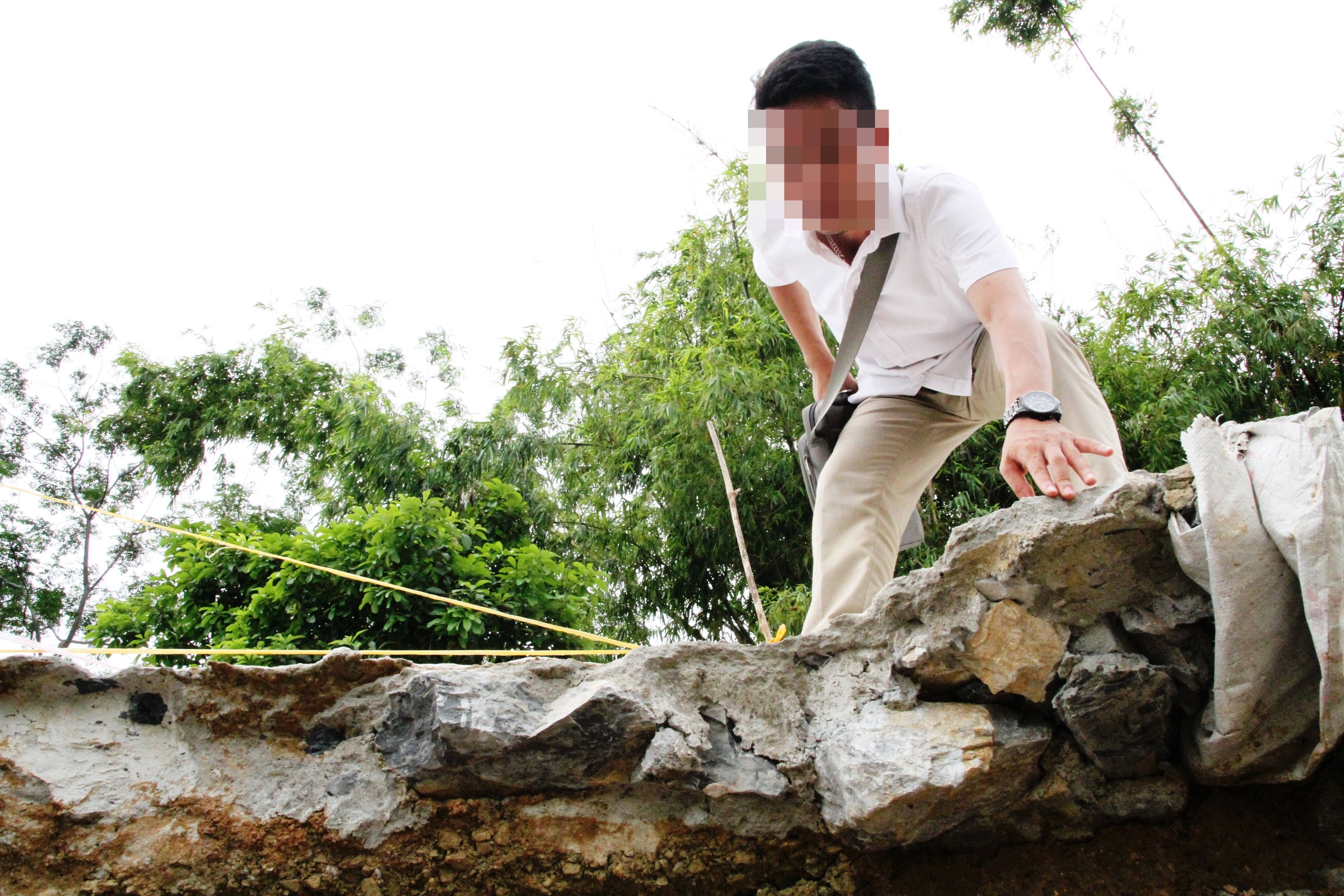 Duong chua xay xong da sup anh 9