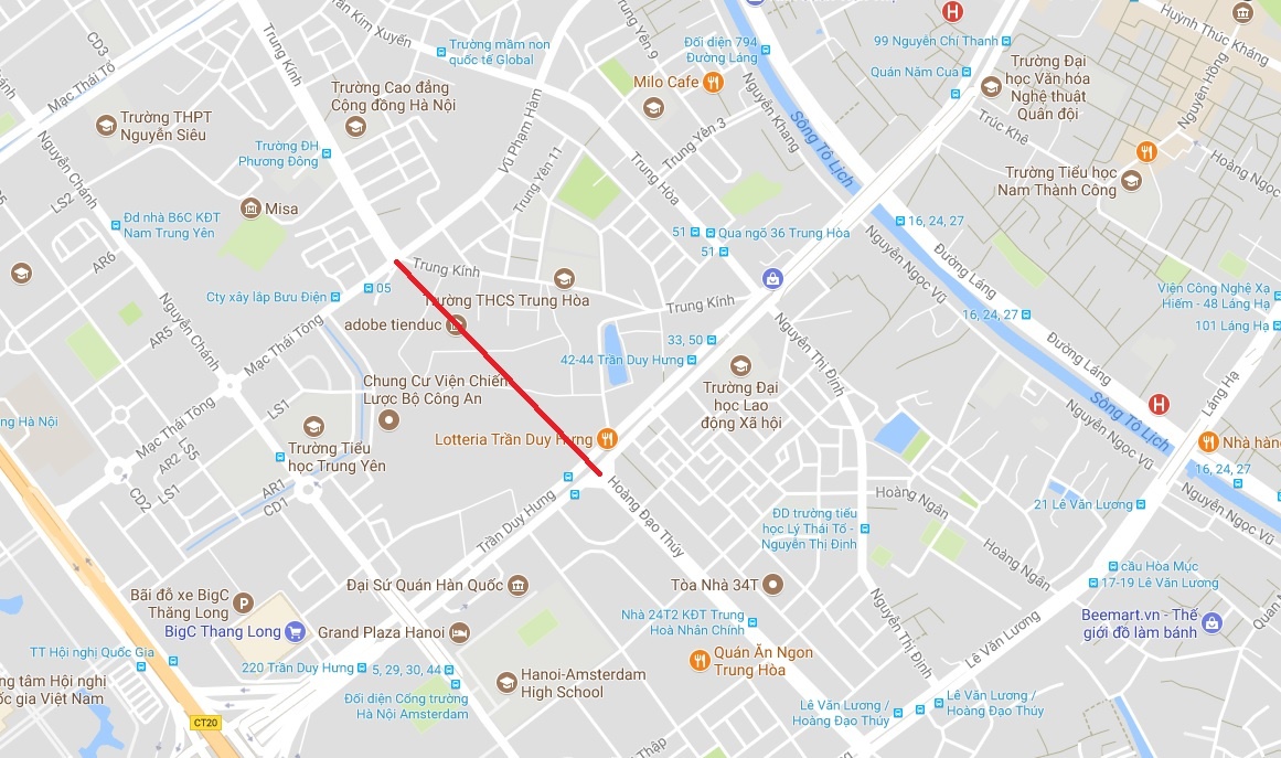 Duong dat nhat Viet Nam anh 1