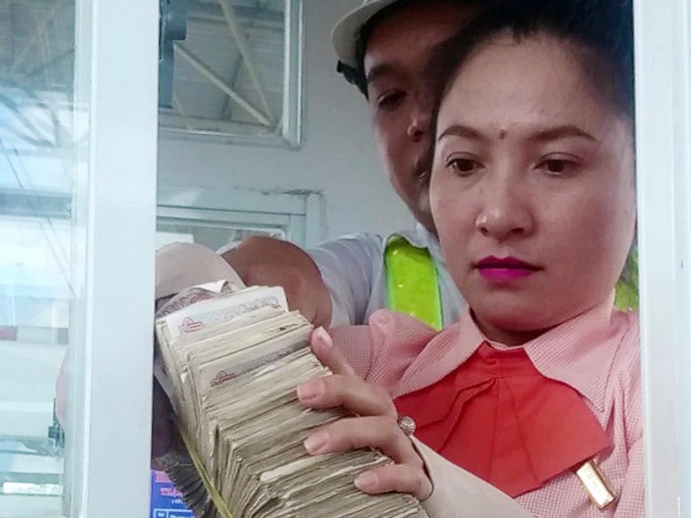 17 ngay 'hon loan' o tram BOT Cai Lay hinh anh