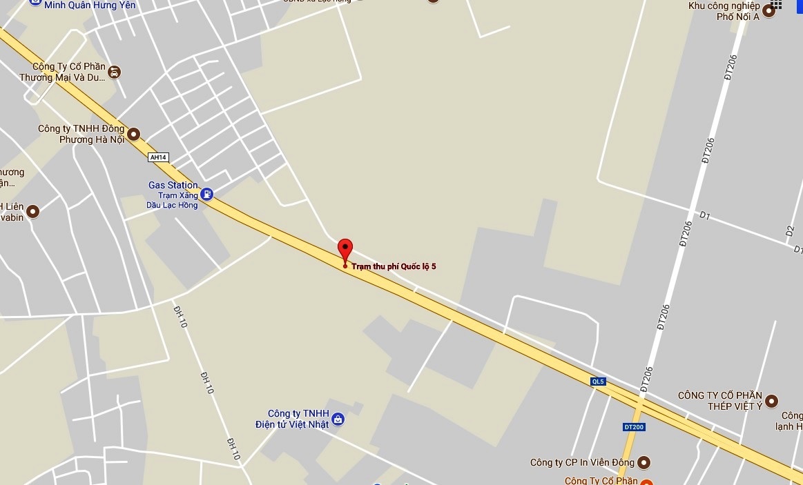 Tra phi tien le tren quoc lo 5 anh 2