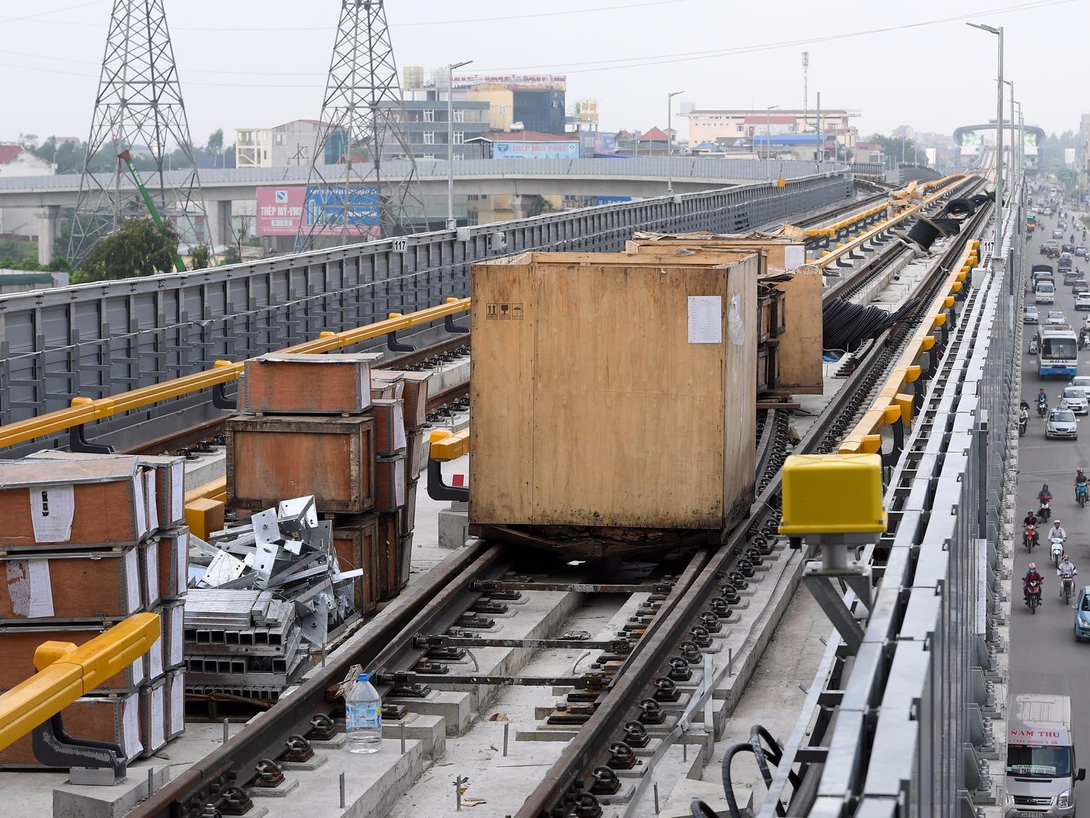 Duong sat Cat Linh - Ha Dong chua biet luc nao chay thu hinh anh