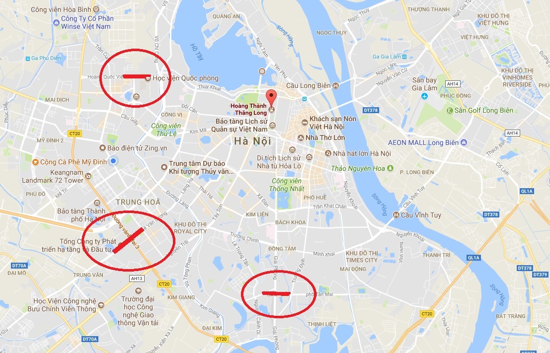 Ha Noi xay 3 cau vuot,  ham anh 2