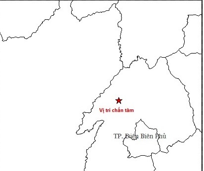 Dong dat 3,2 do richter o Dien Bien hinh anh