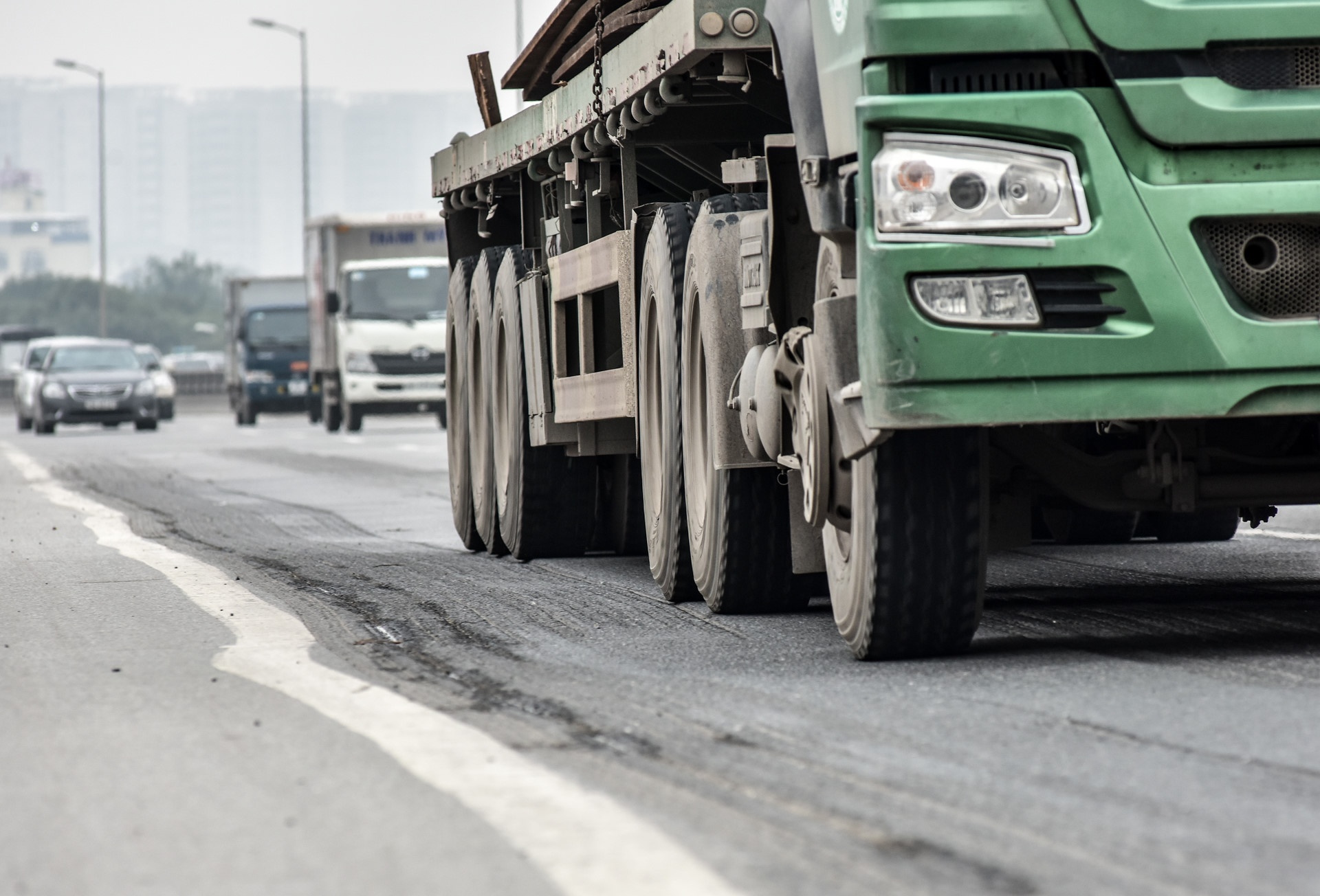 Bảo kê xe quá tải ảnh 1 Bao ke xe qua tai anh 1