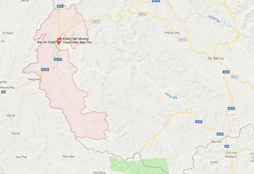 dong dat o Dien Bien anh 2