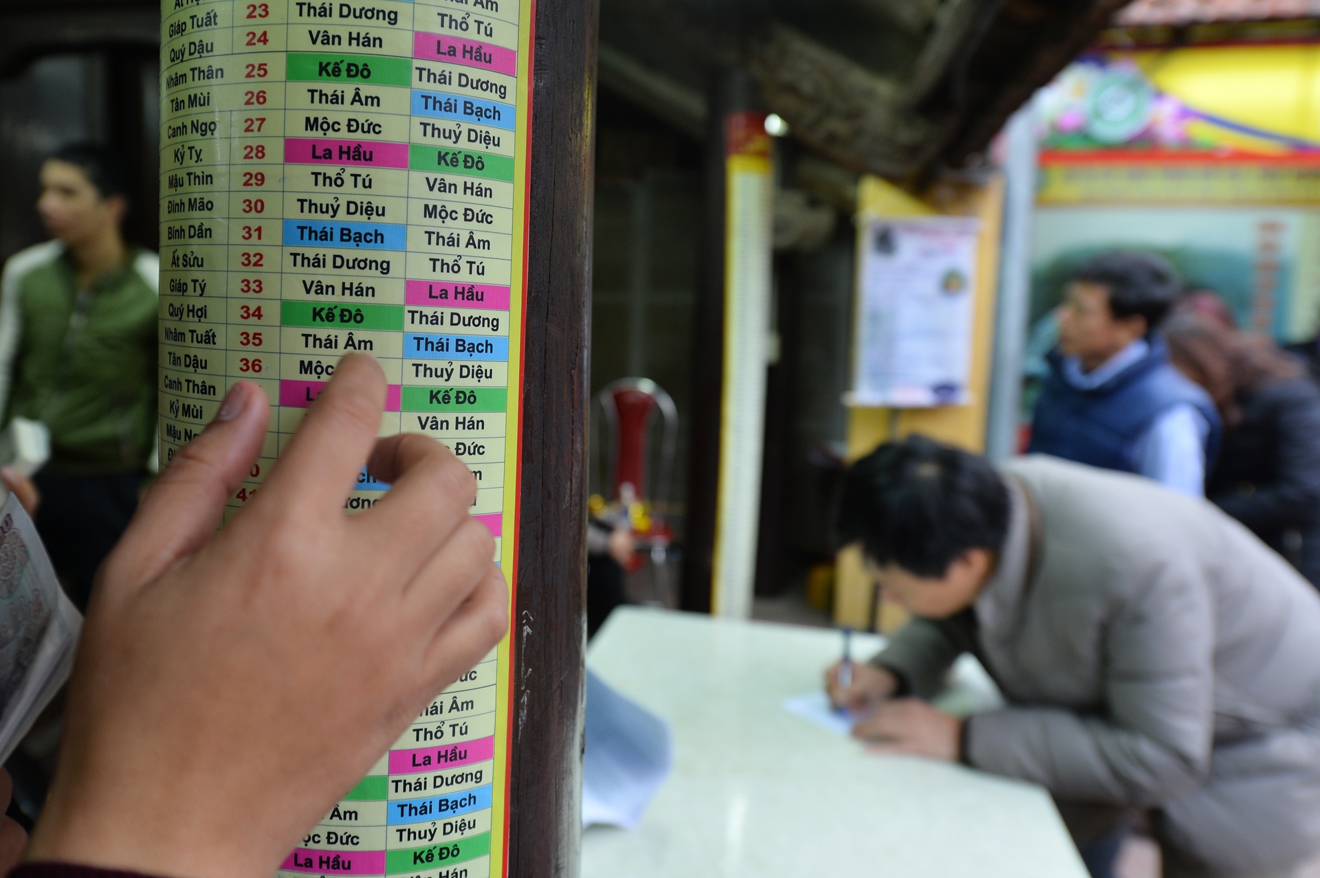 Nguoi dan do ve cac chua cung sao giai han hinh anh