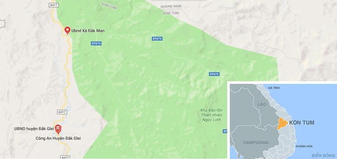 Xe khách lao xuống vực ảnh 2 Xe khach lao xuong vuc anh 2