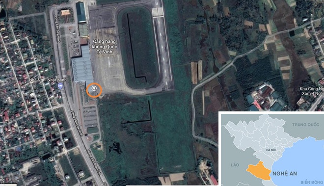 Đột nhập sân bay Vinh ảnh 3 Dot nhap san bay Vinh anh 3