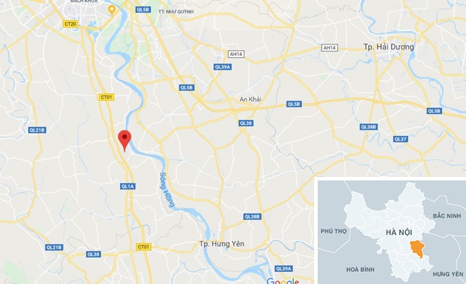 Xe cứu hỏa đâm xe khách ảnh 2 Xe cuu hoa dam xe khach anh 2