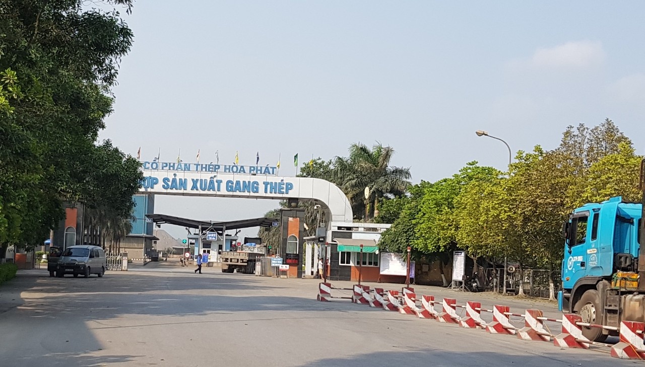 Chay nha may thep Hoa Phat anh 1