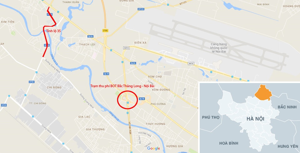 Tram BOT Bac Thang Long - Noi Bai anh 2