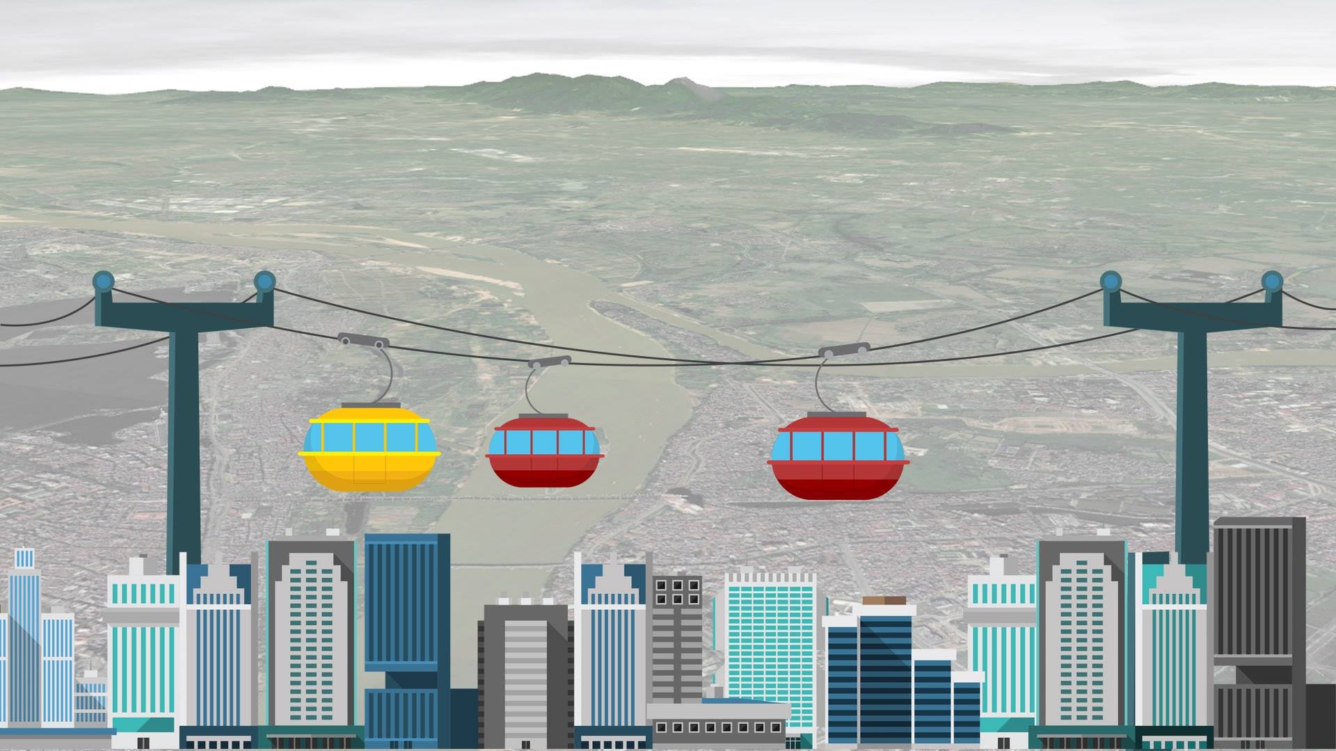 Cap treo vuot song Hong anh 1