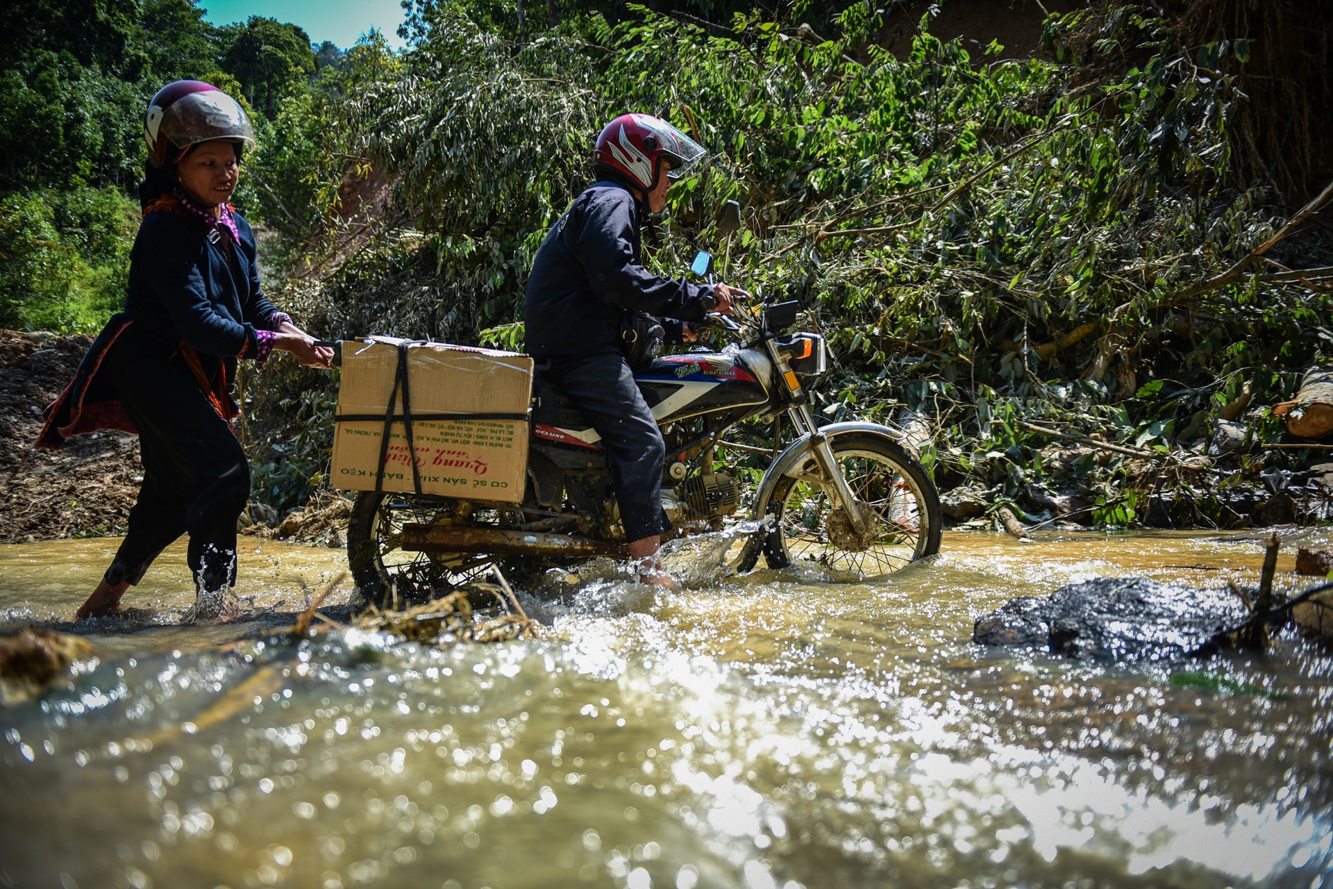 Canh bao mua lon, lu quet o mien nui phia Bac hinh anh