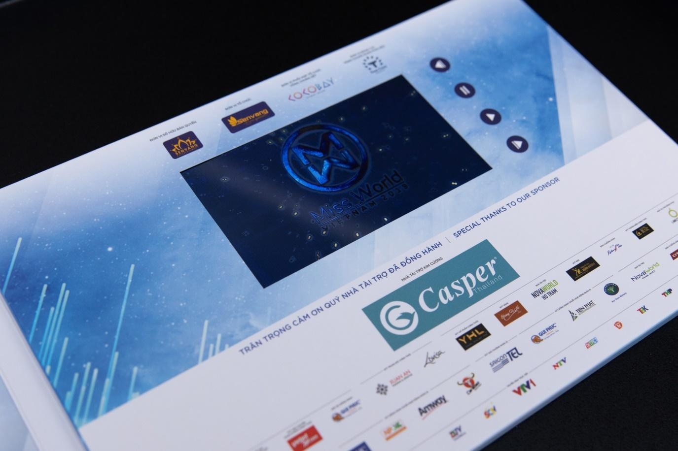 Video - Ve moi tich hop man hinh LED cua chung ket Miss World VN hinh anh