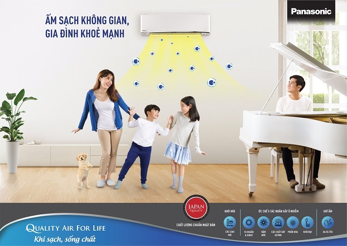 Video - Dieu hoa loc khong khi Panasonic hinh anh