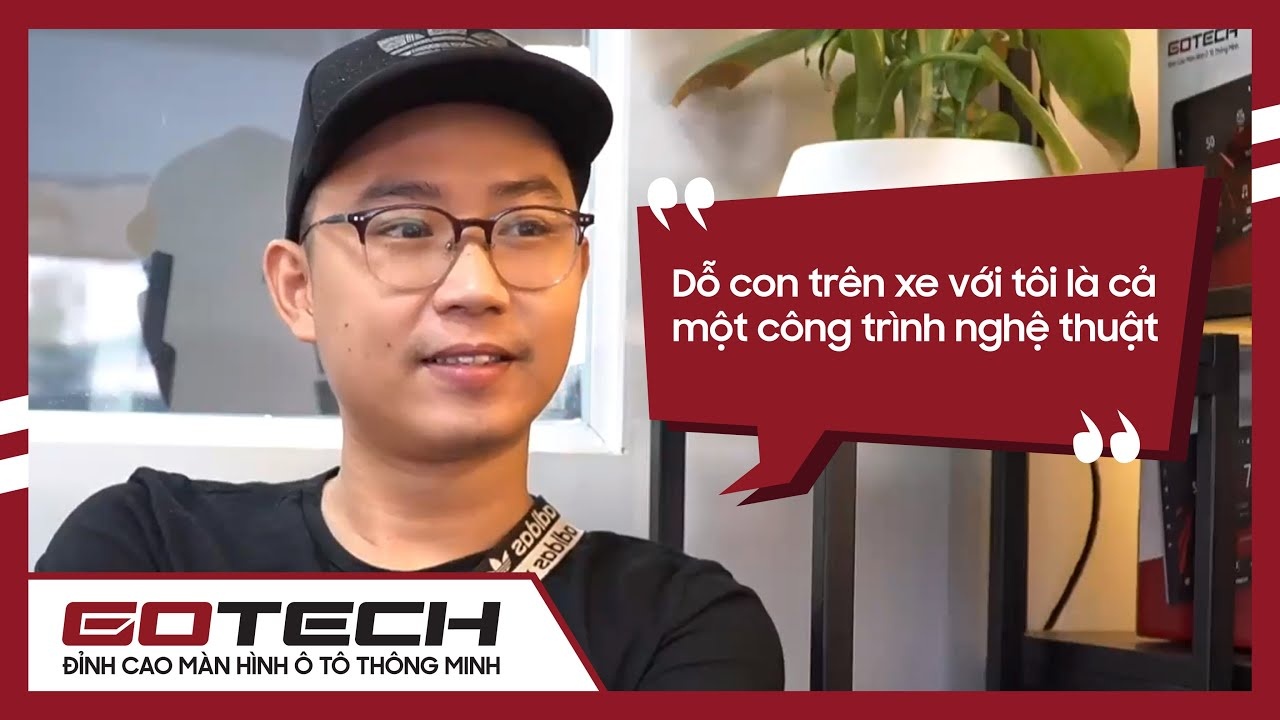 Video - Minh Tit trai nghiem man hinh oto Gotech GT8MAX hinh anh