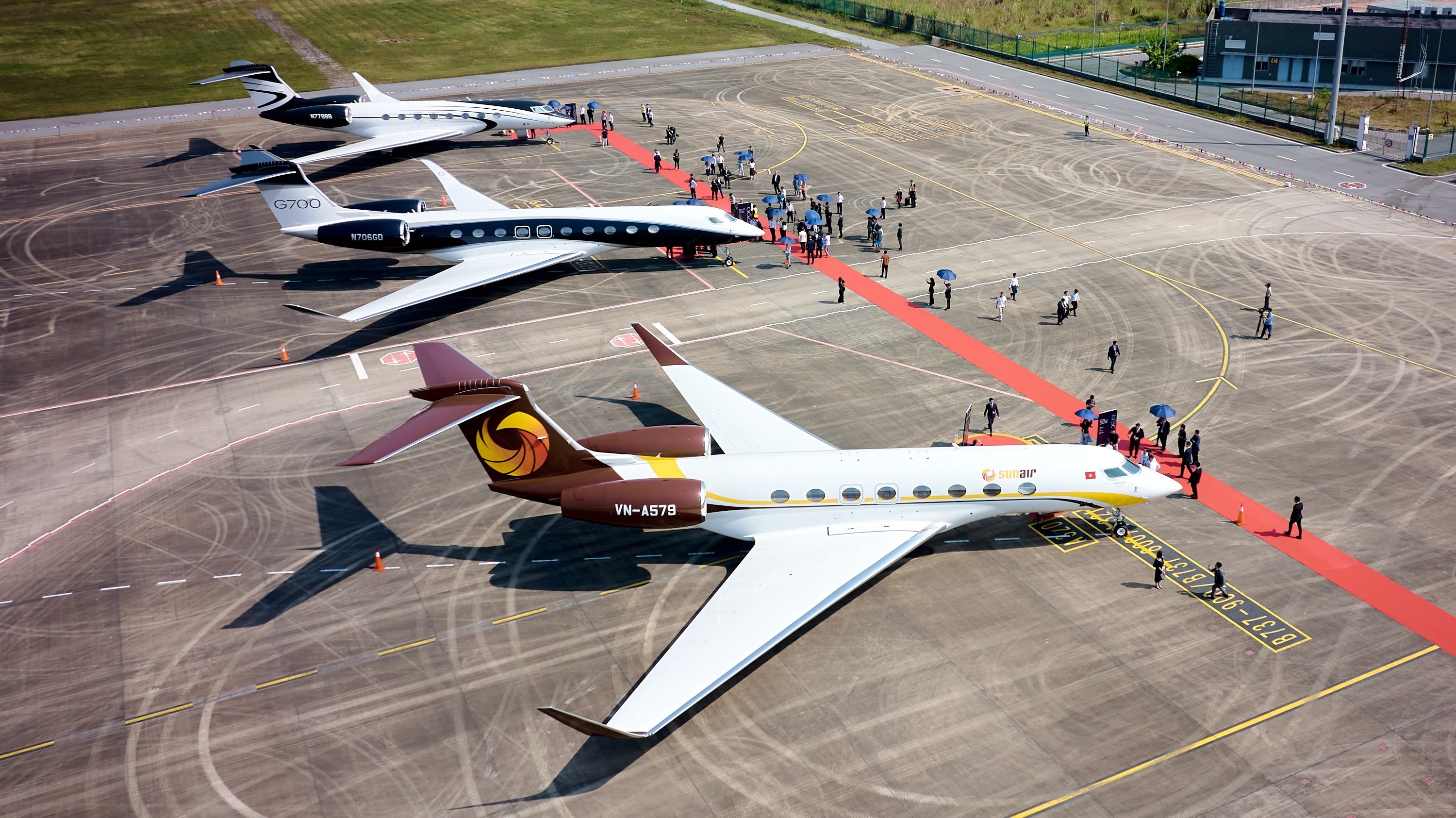 Trien lam hang khong cao cap Airshow 2022 hinh anh