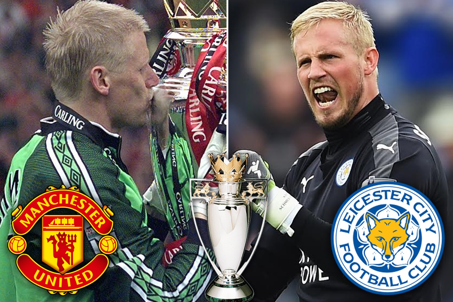 Peter va Kasper Schmeichel: Cha, con va Old Trafford hinh anh