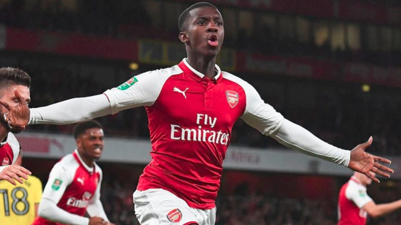 Eddie Nketiah va tro dua dai ve 'Henry moi' hinh anh