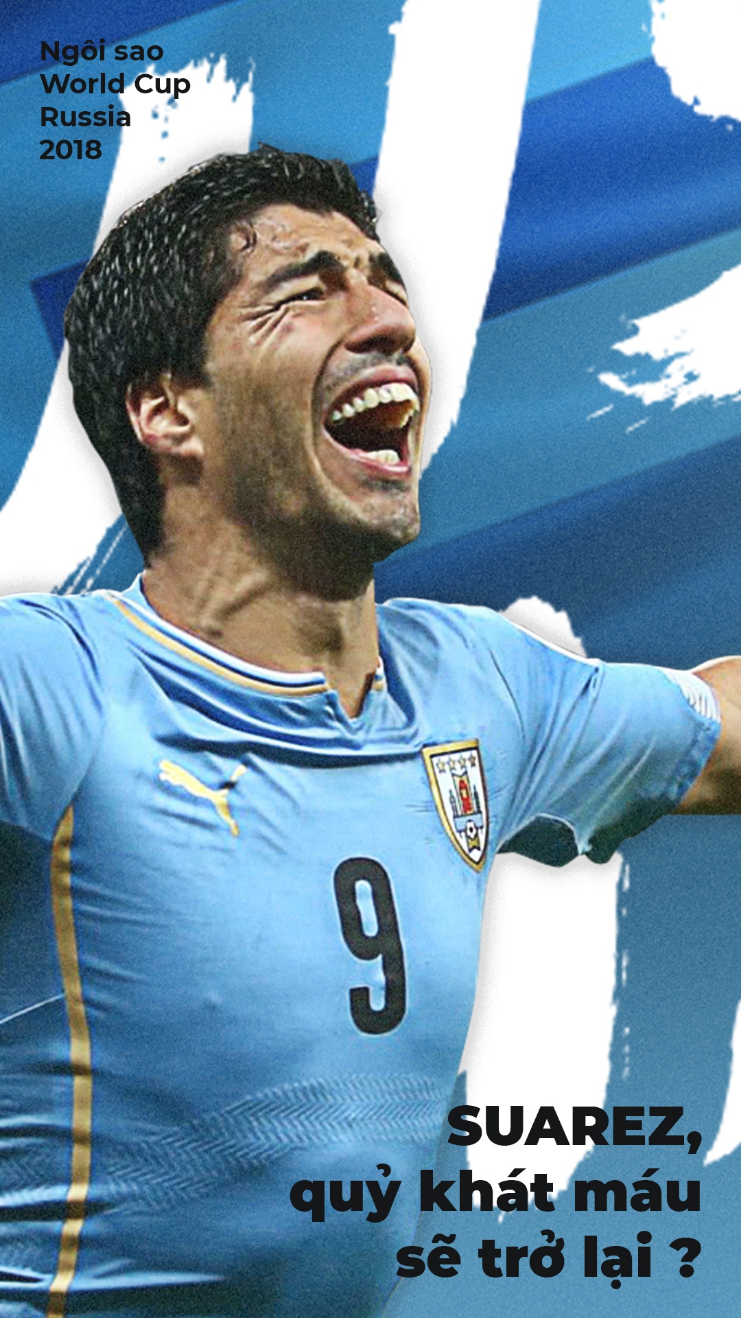 Bộ mặt nào cho Luis Suarez ở World Cup 2018 ảnh 1 Bo mat nao cho Luis Suarez o World Cup 2018 anh 1