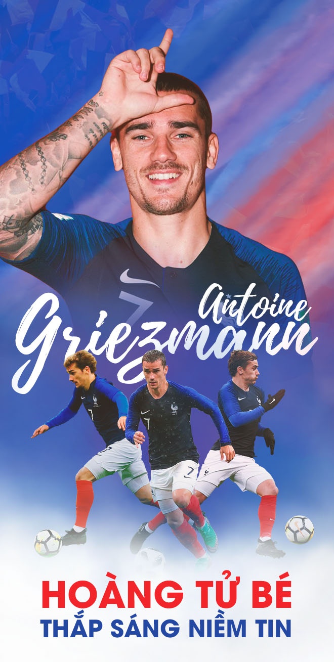 Antoine Griezmann,  Hoàng tử biết cười và hay khóc ảnh 1 Antoine Griezmann,  Hoang tu biet cuoi va hay khoc anh 1