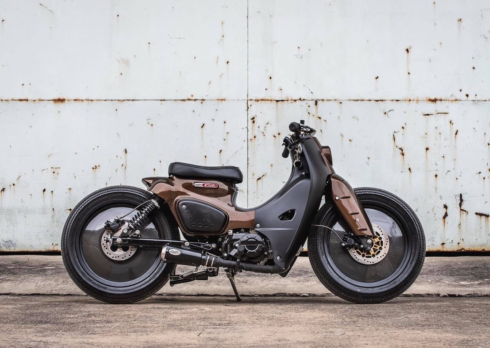 Honda Super Cub do hoai co anh 3