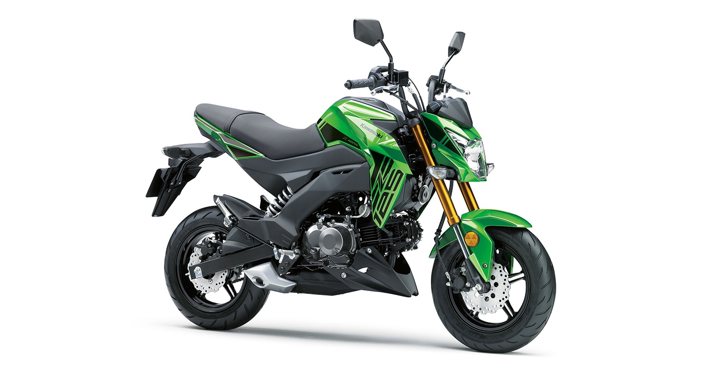 Kawasaki Z125 2019 ra mat - canh tranh Honda MSX anh 1