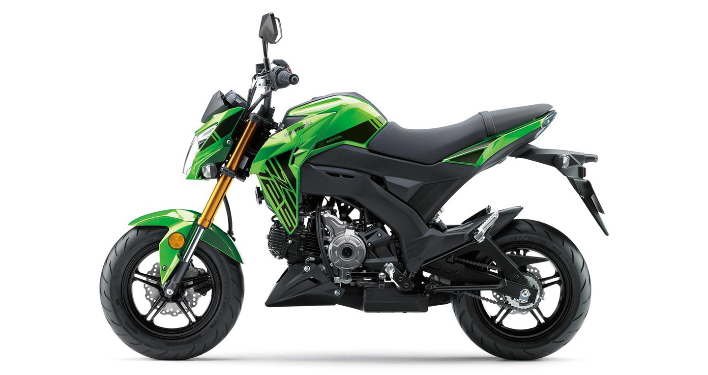 Kawasaki Z125 2019 ra mat - canh tranh Honda MSX anh 5