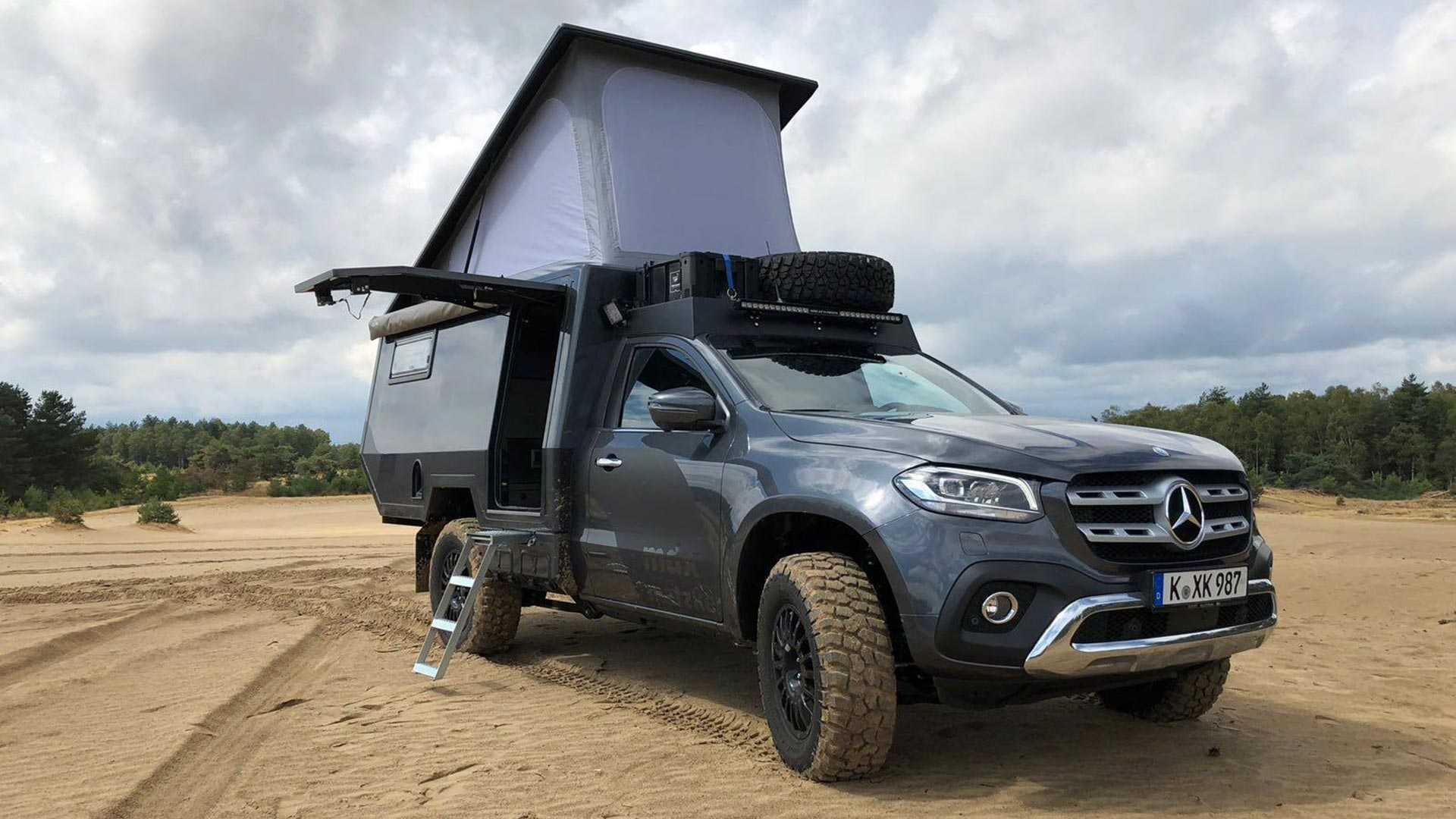 Mercedes-Benz X-Class ban 'ngoi nha di dong' gia tu 205.000 USD hinh anh