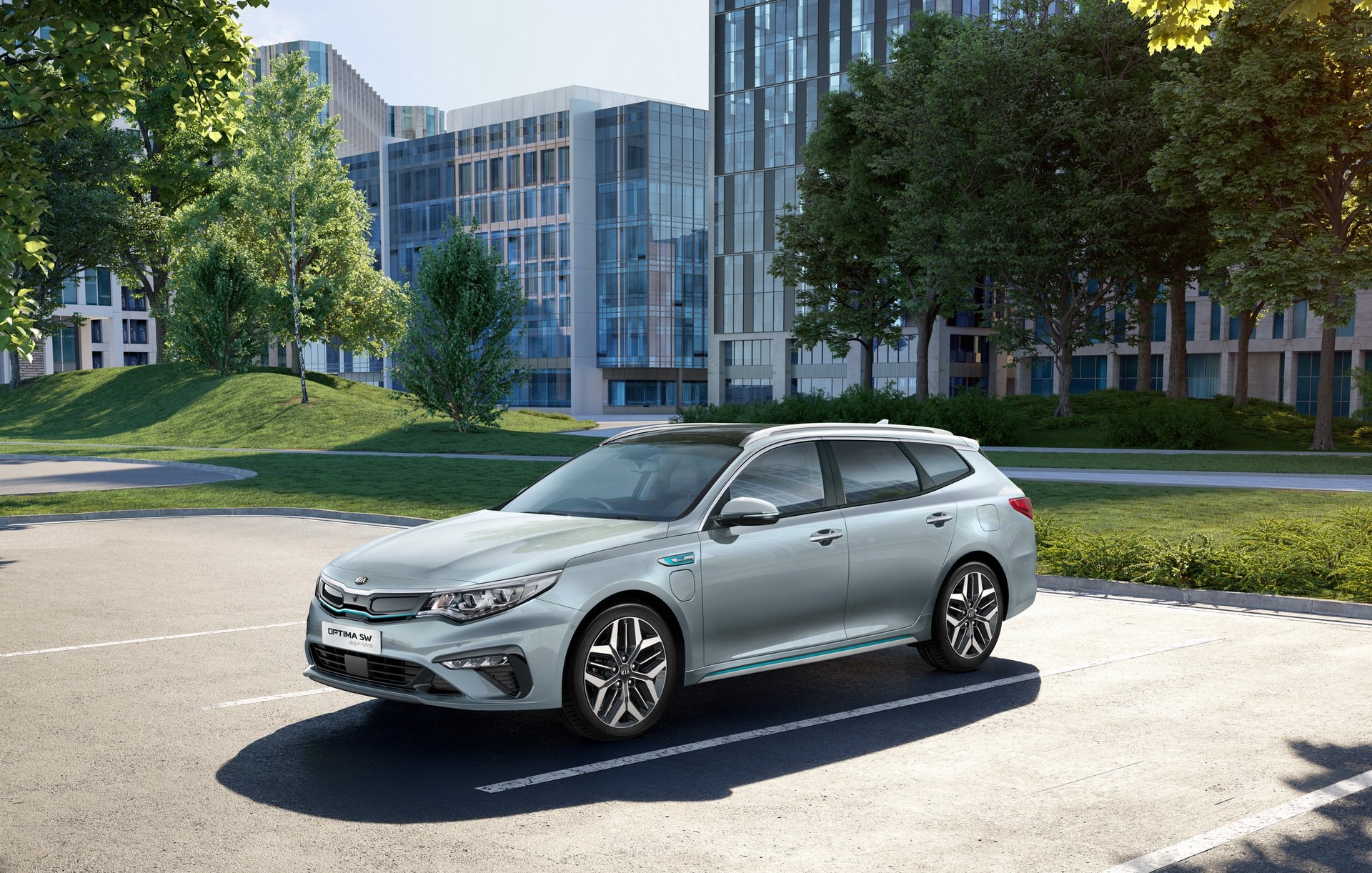 Kia Optima Sportswagon Hybrid 2019 chi ton 1,5L xang cho 100 km hinh anh