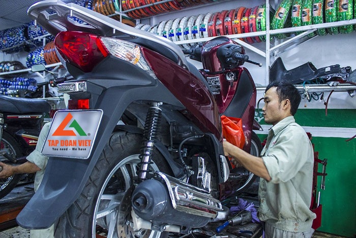 Cham soc xe may ngay Tet nhu the nao? anh 8