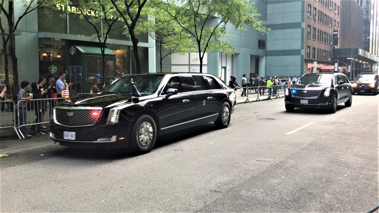 Tổng thống Mỹ Donald Trump mang xe gì qua VN ảnh 1 Tong thong My Donald Trump mang xe gi qua VN anh 1