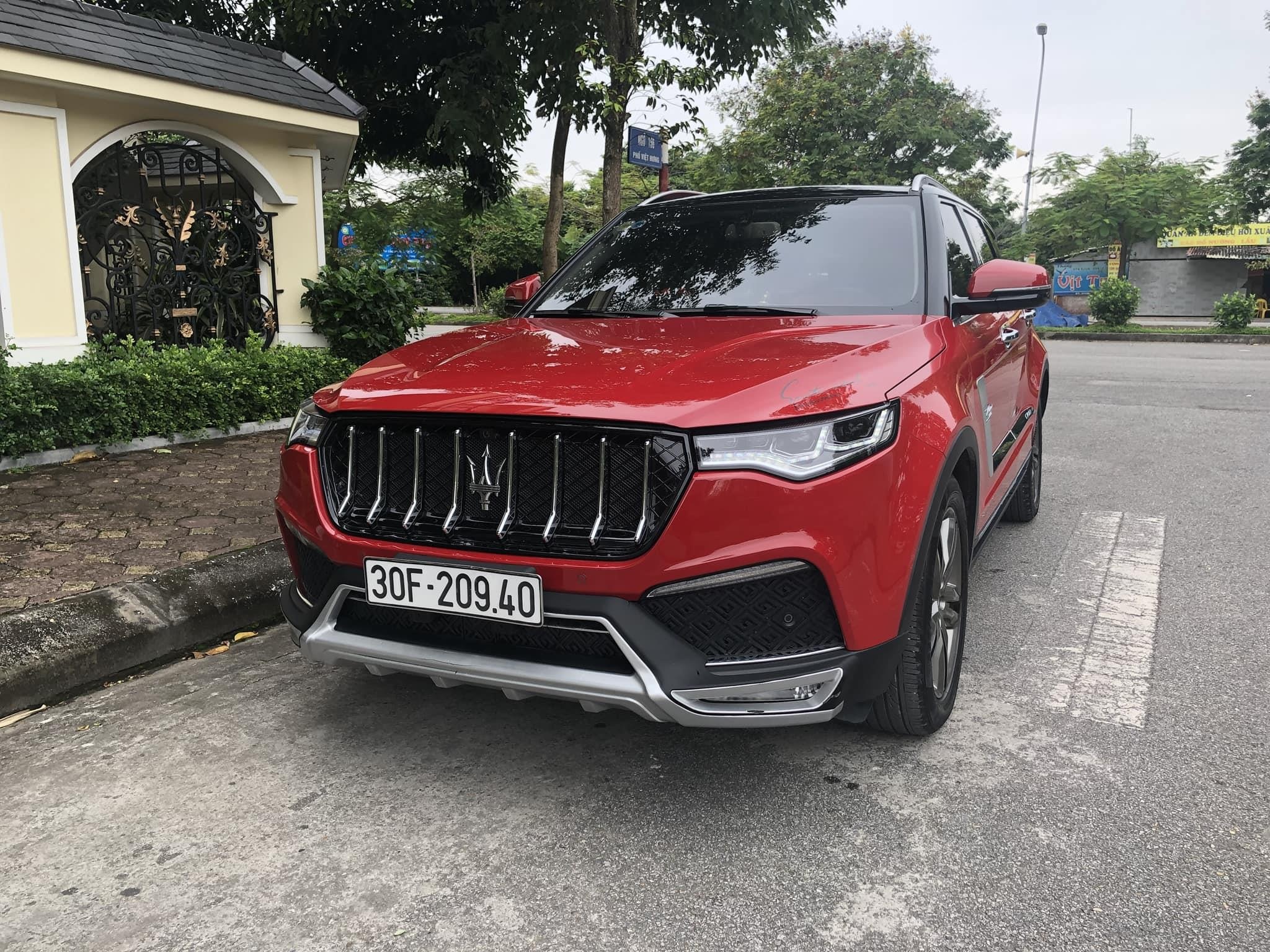 Oto Trung Quoc thay logo, 'bien hinh' thanh xe sang hinh anh