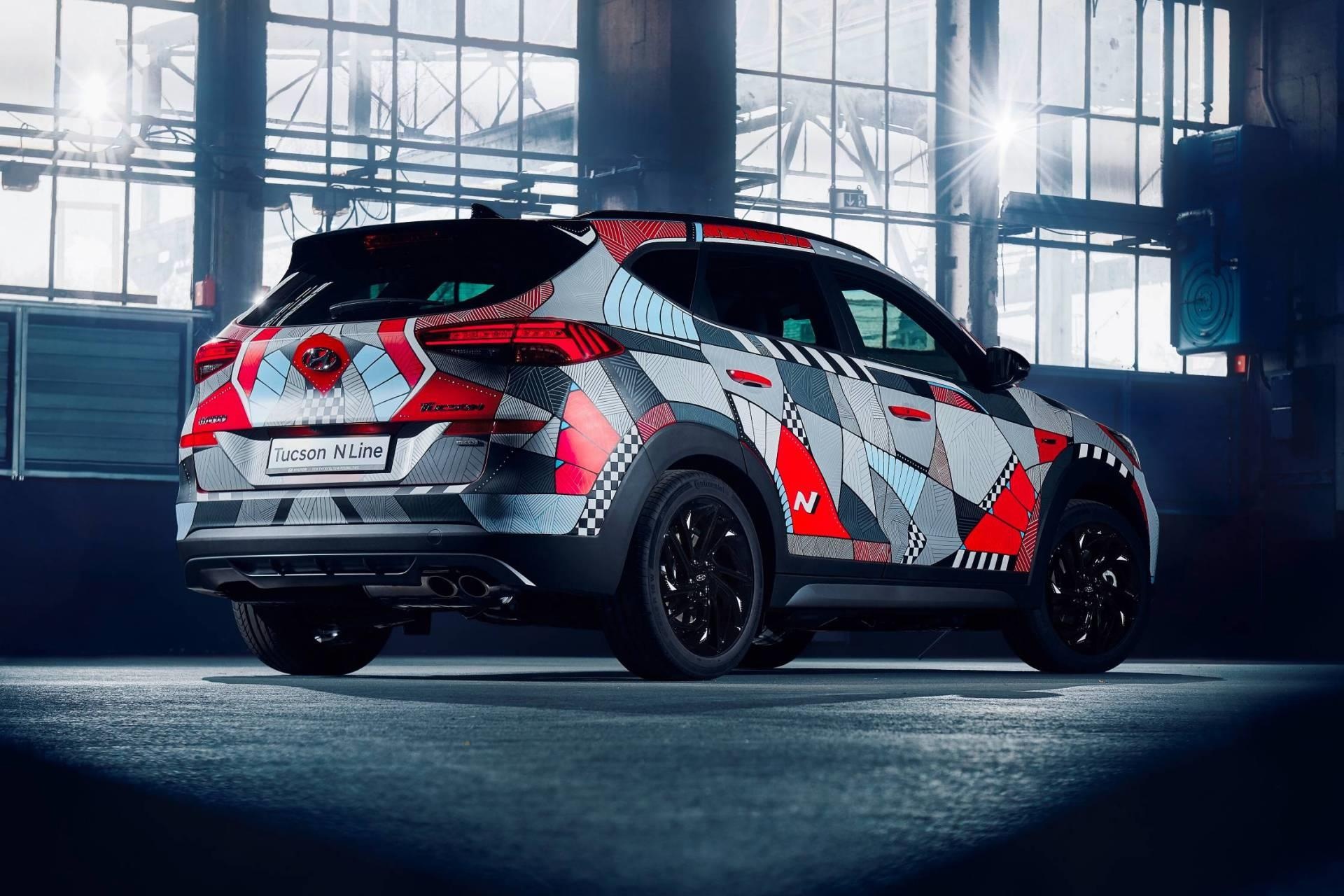 Hyundai Tucson N Line đã có bản đặc biệt ảnh 3 Hyundai Tucson N Line da co ban dac biet anh 3