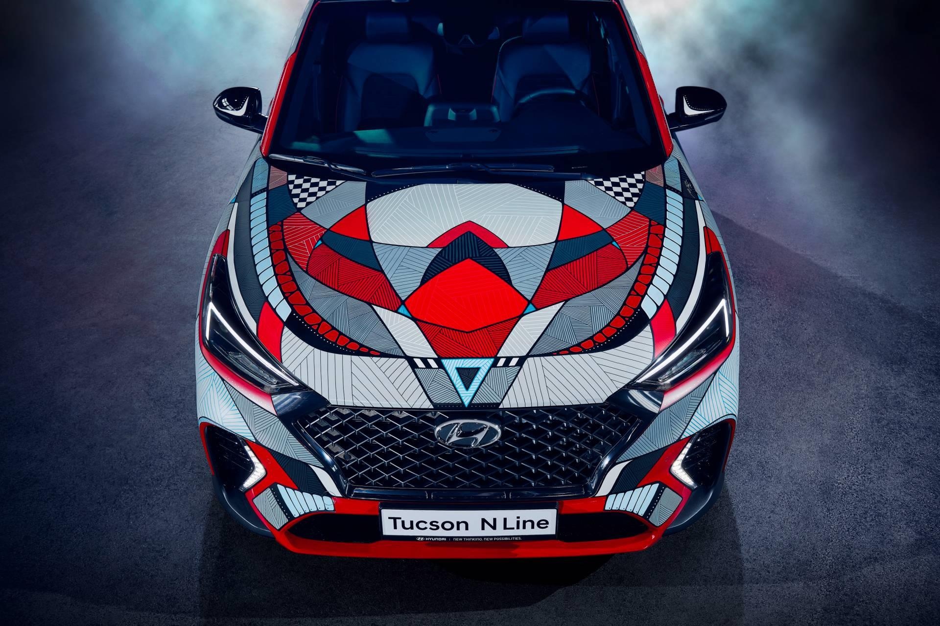 Hyundai Tucson N Line đã có bản đặc biệt ảnh 4 Hyundai Tucson N Line da co ban dac biet anh 4