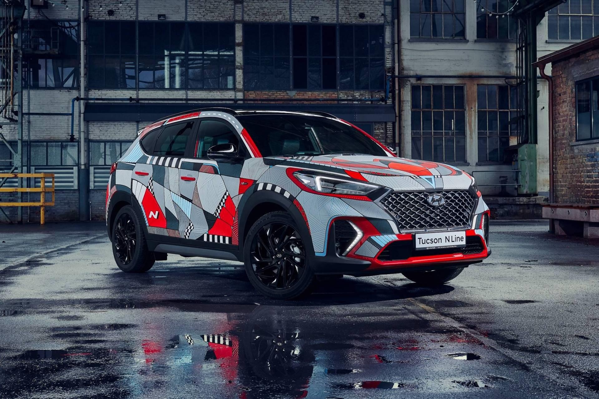 Hyundai Tucson N Line đã có bản đặc biệt ảnh 2 Hyundai Tucson N Line da co ban dac biet anh 2