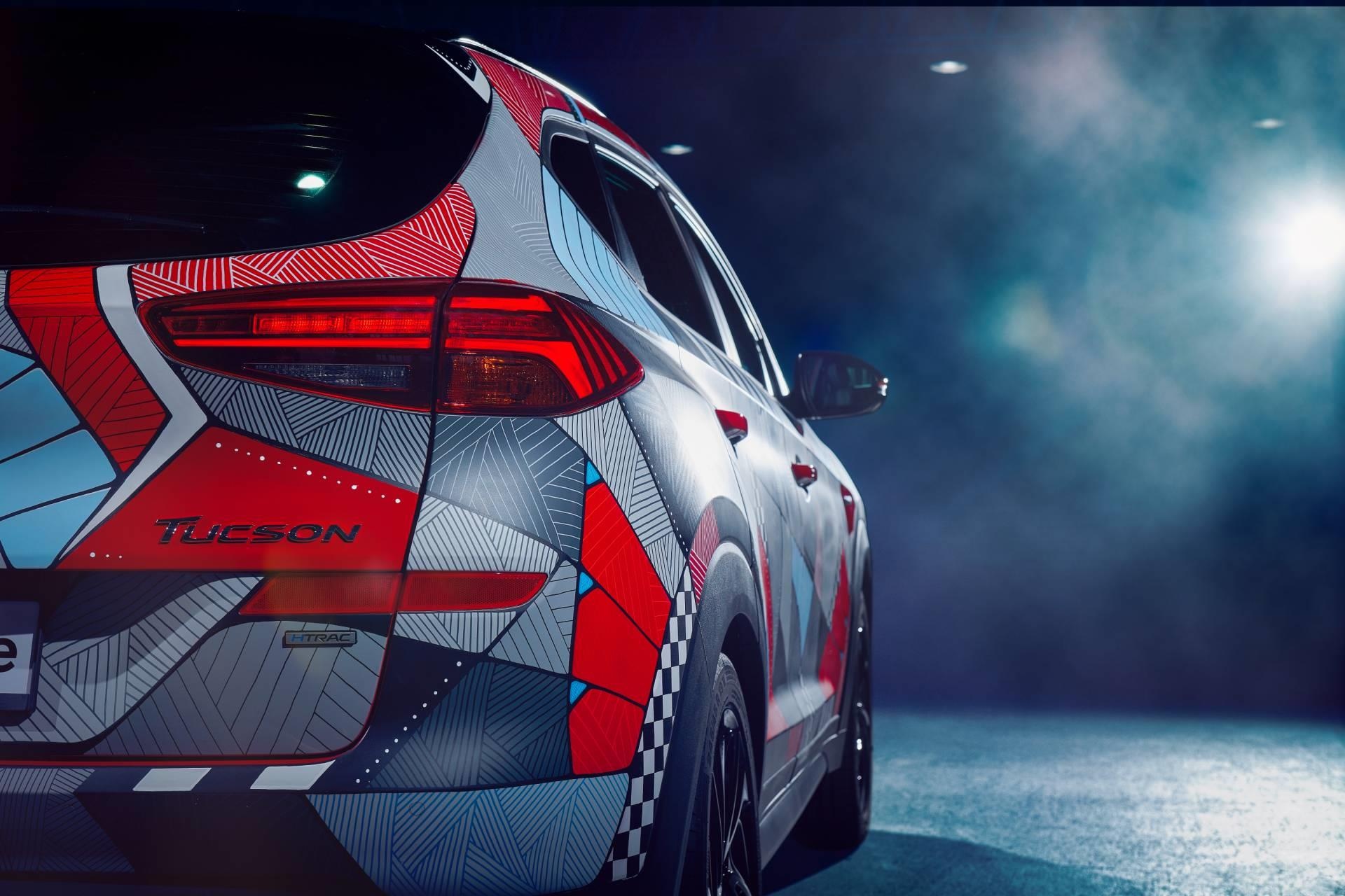 Hyundai Tucson N Line đã có bản đặc biệt ảnh 5 Hyundai Tucson N Line da co ban dac biet anh 5