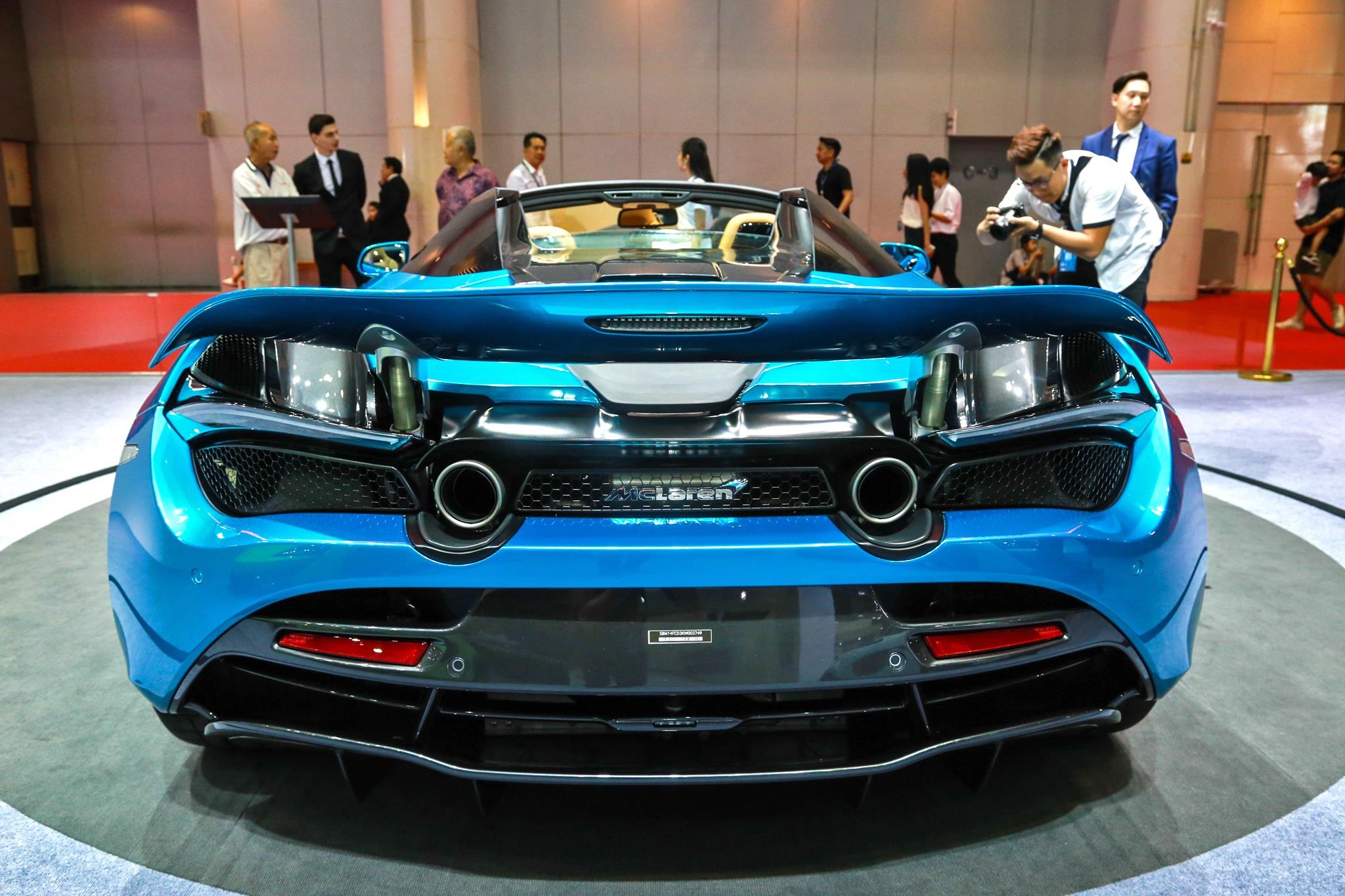 McLaren 720S Spider ra mắt ảnh 3 McLaren 720S Spider ra mat anh 3