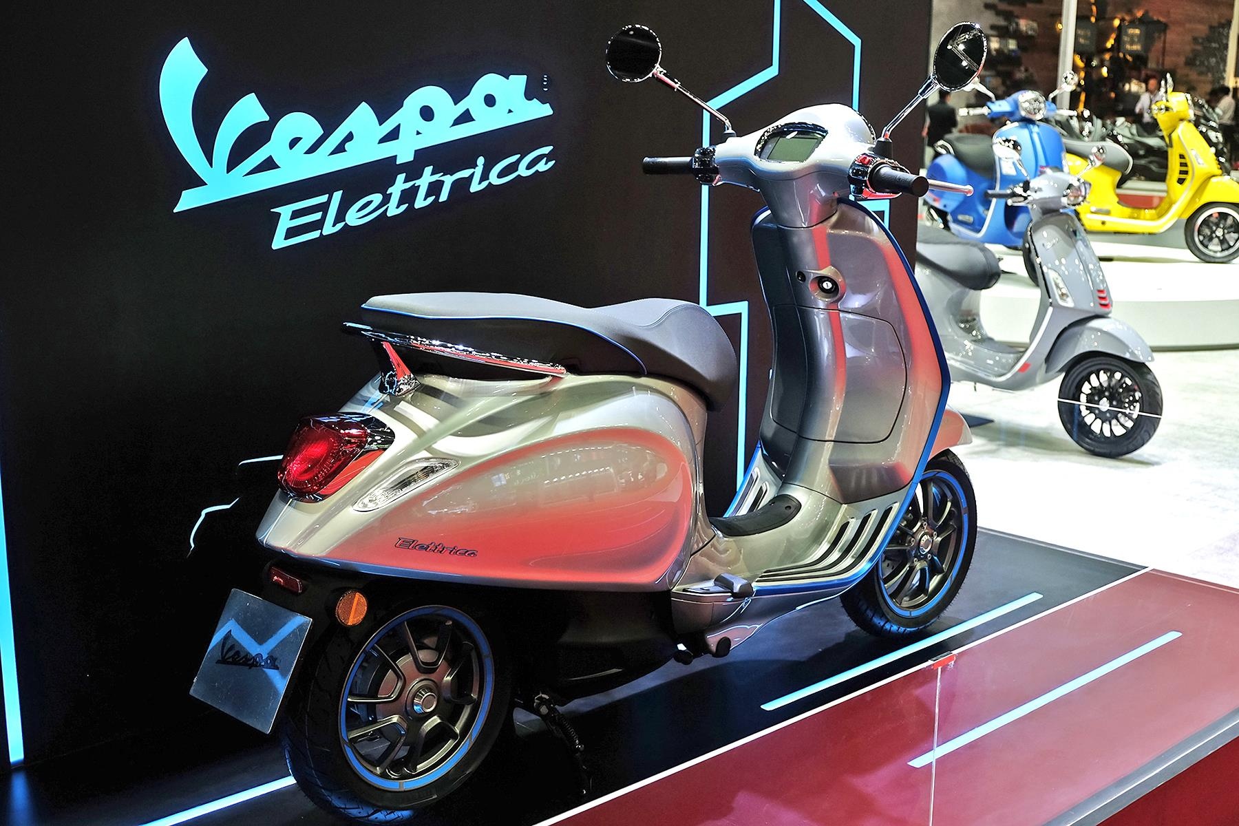 Xe điện Vespa Elettrica ra mắt  ảnh 7 Xe dien Vespa Elettrica ra mat anh 7
