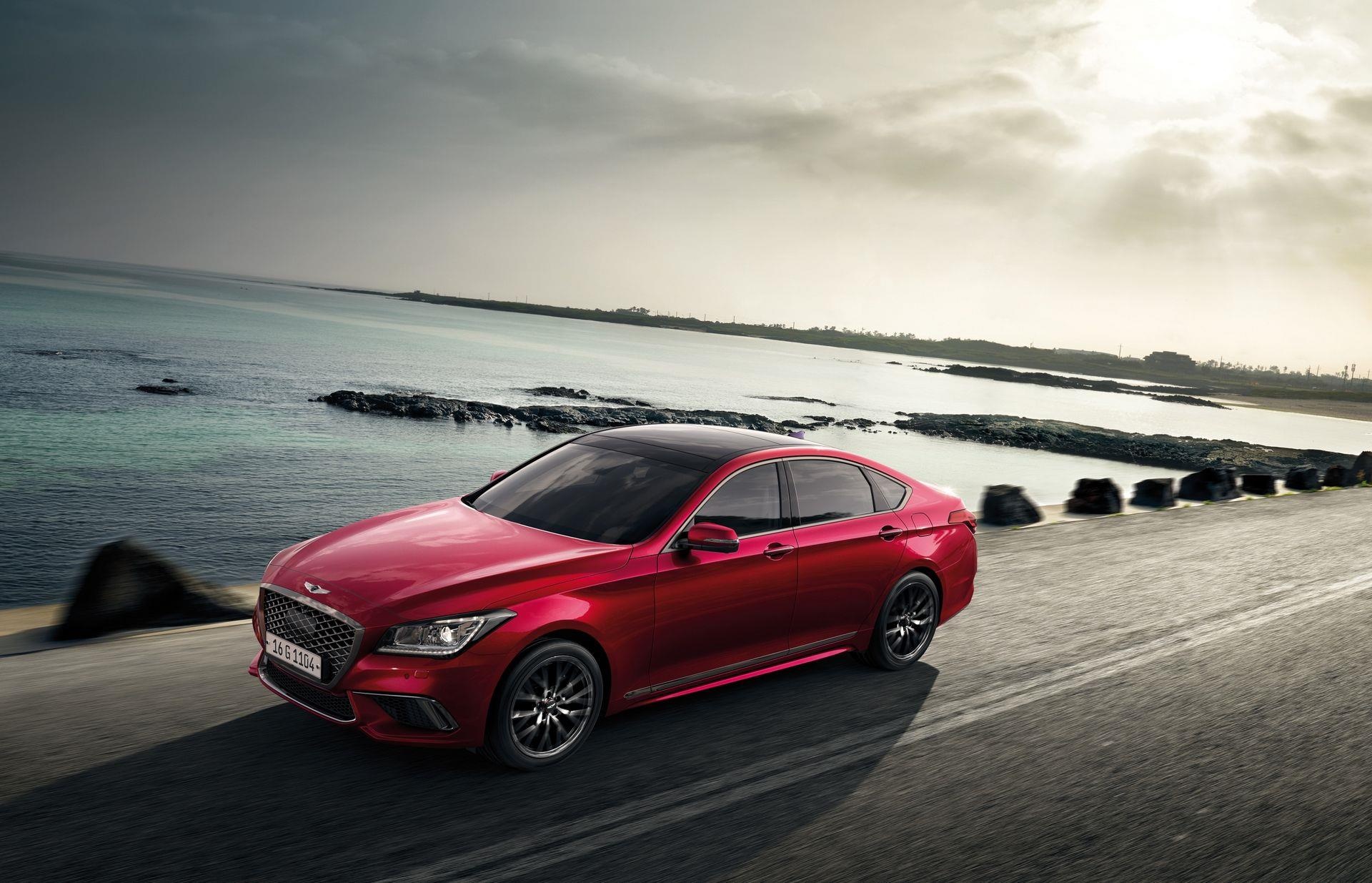 Sedan Genesis G80 đến Australia ảnh 1 Sedan Genesis G80 den Australia anh 1