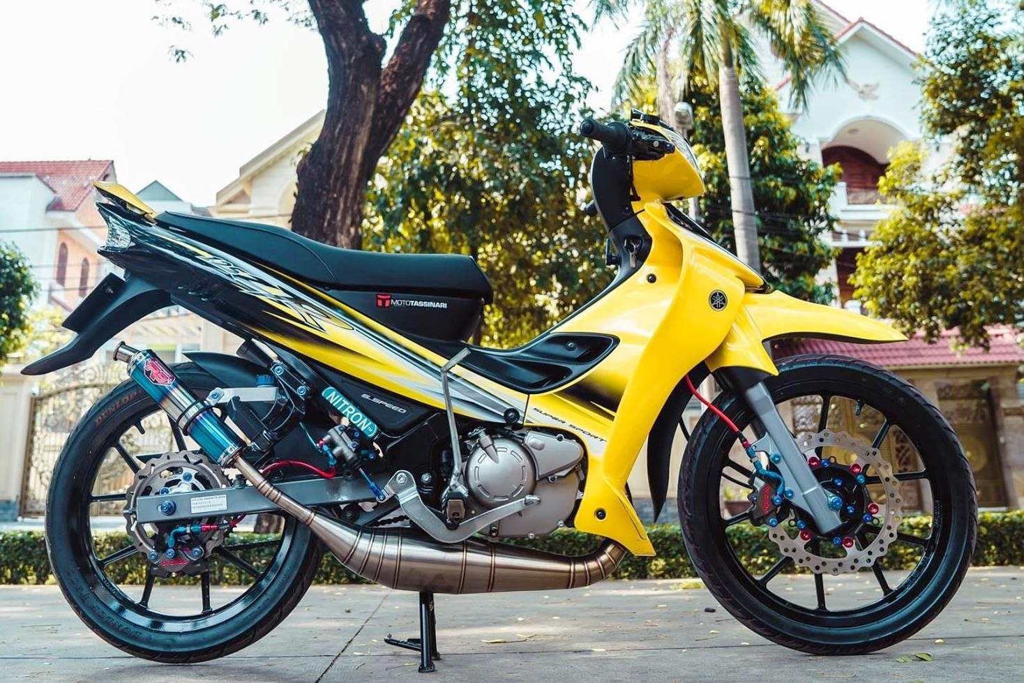 Yamaha 125ZR do tri gia hon 350 trieu cua biker Dong Nai hinh anh