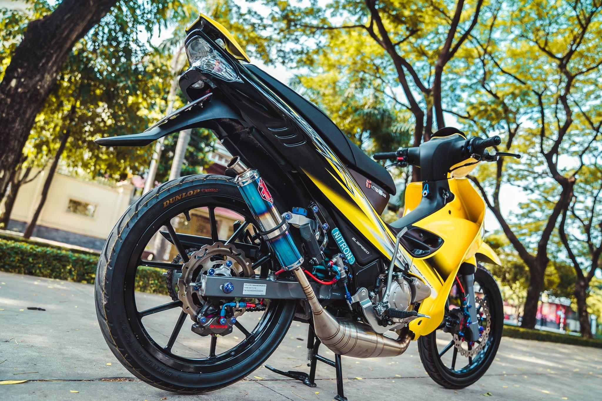 Yamaha 125ZR tri gia hon 300 trieu anh 9