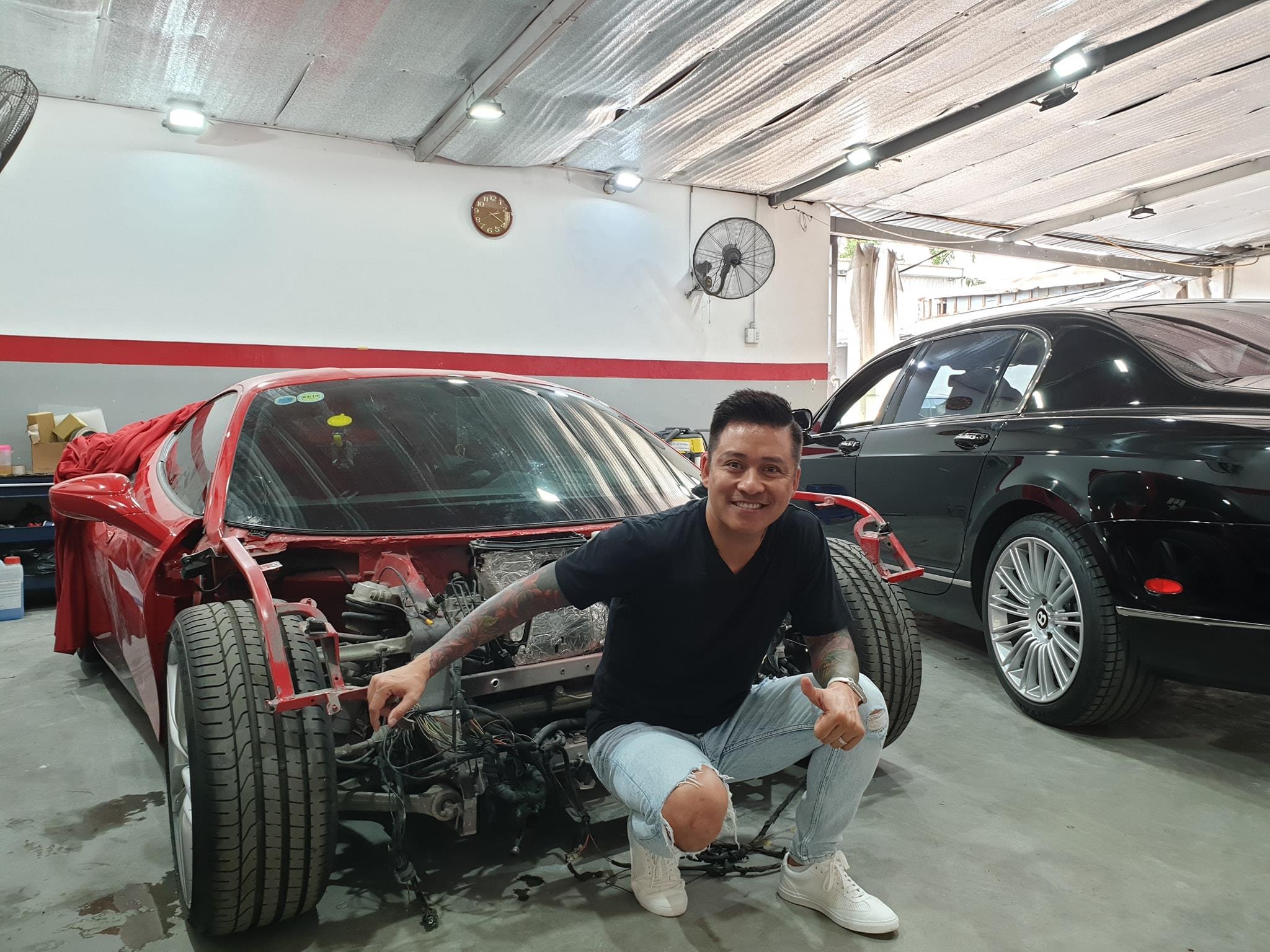 Ferrari 488 GTB của Tuấn Hưng  ảnh 1 Ferrari 488 GTB cua Tuan Hung anh 1