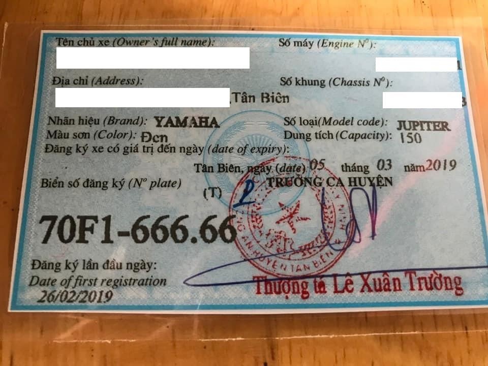 Yamaha Exciter 150 biển số ngũ quý giá 200 triệu ảnh 2 Yamaha Exciter 150 bien so ngu quy gia 200 trieu anh 2